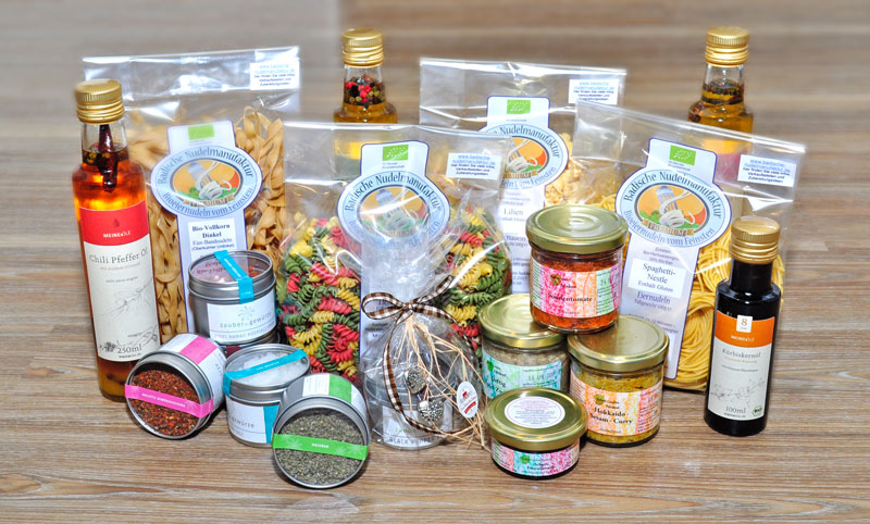 Das Haus der Sinne - Nudeln und Aufstriche
